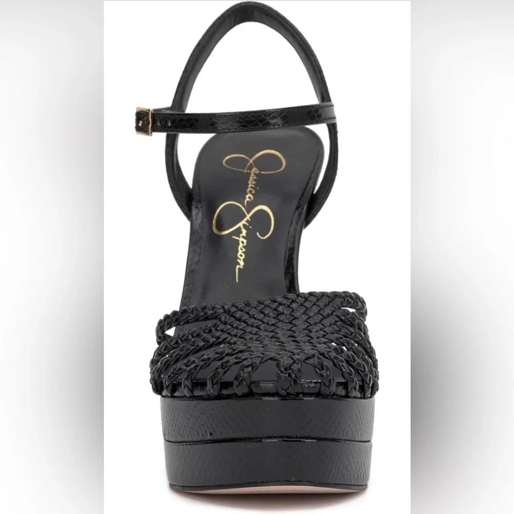 NEW Jessica Simpson Inaia Platform Sandals, Gold, Black & Orange Available, 9.5